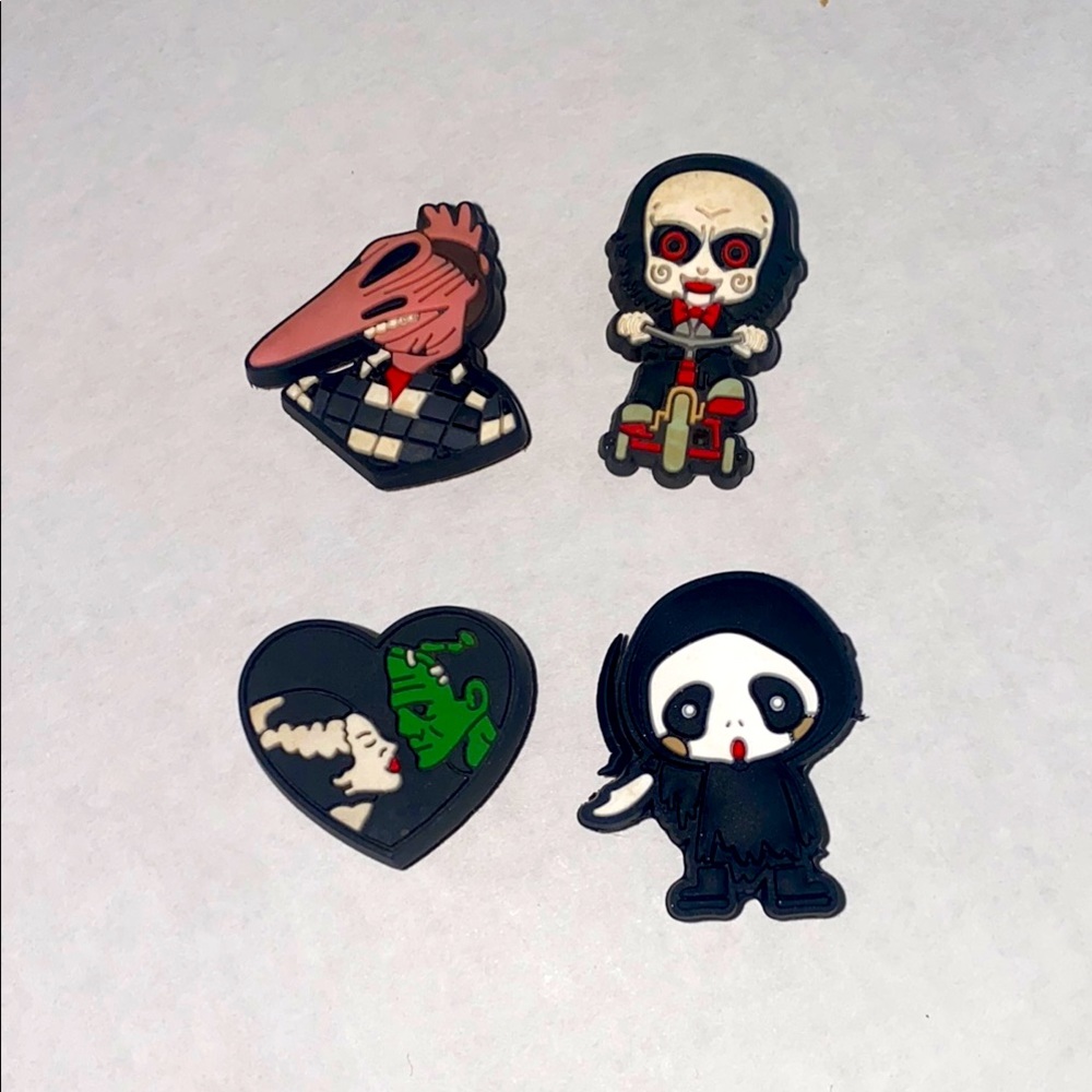 Halloween Jibbitz set of 4
Frankenstein